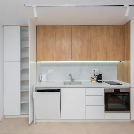 公寓 Brand New One Bedroom Zenit 6 布尔加斯